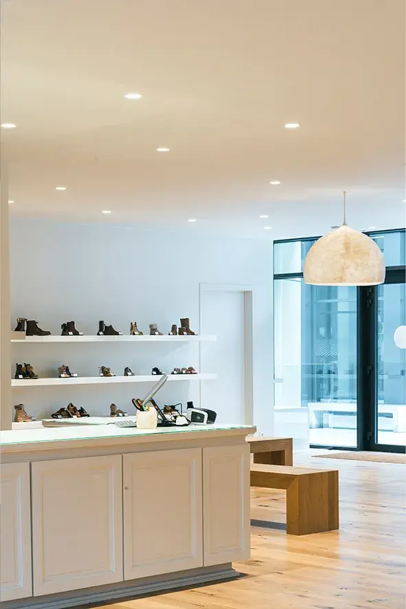 Winkel witte spot downlight