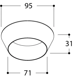 CLEVER ANTIGLARE RING