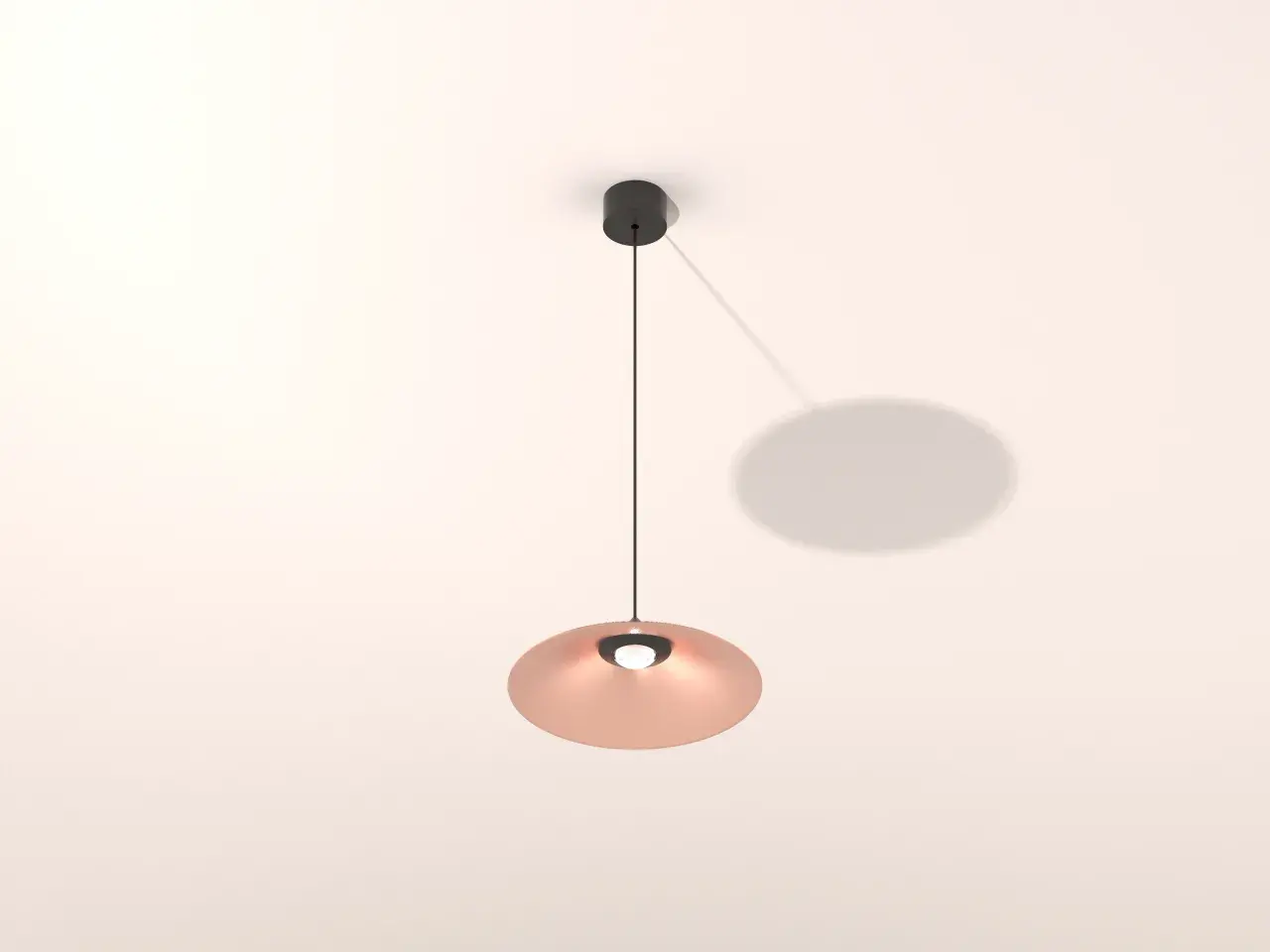 CIRO THIN WIRE 230V BRUSHED COPPER + BLACK CONE & FOCUS